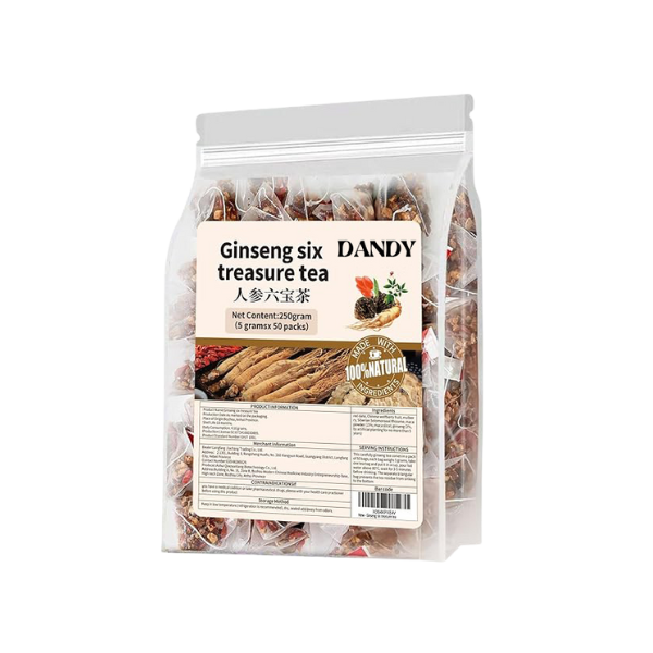 Ginseng Six Treasure Tea (25 Servings)